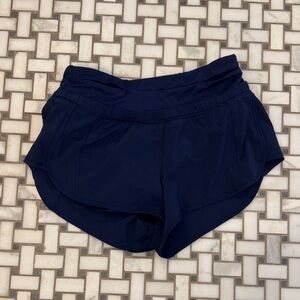 Lululemon Athletica Dark Blue Athletic Shorts